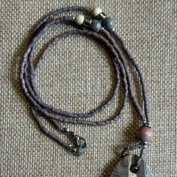 Handmade Stone Pendant - Picture 2 of 4